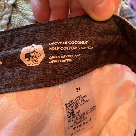 Vissla board shorts Modern fit Spun Out 4-Way stretch made with coconut fibers - Picture 11 of 16